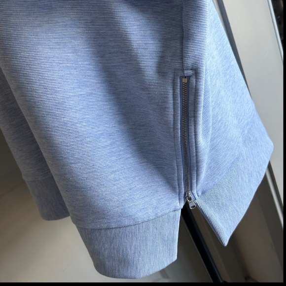 CALIA light blue side zip pullover oversized & slouchy sweater XL - Picture 9 of 12